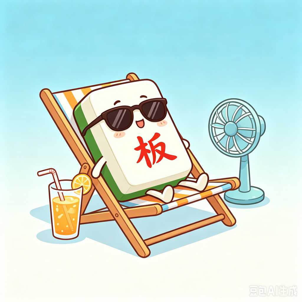 resort leisure mahjong set
