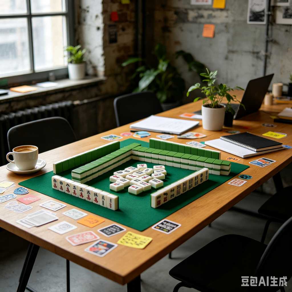 bamboo mahjong set