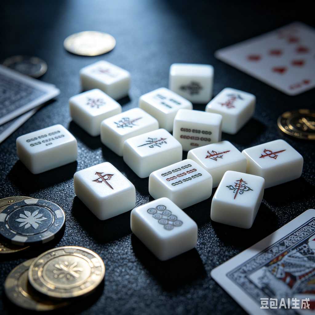 large print mahjong set